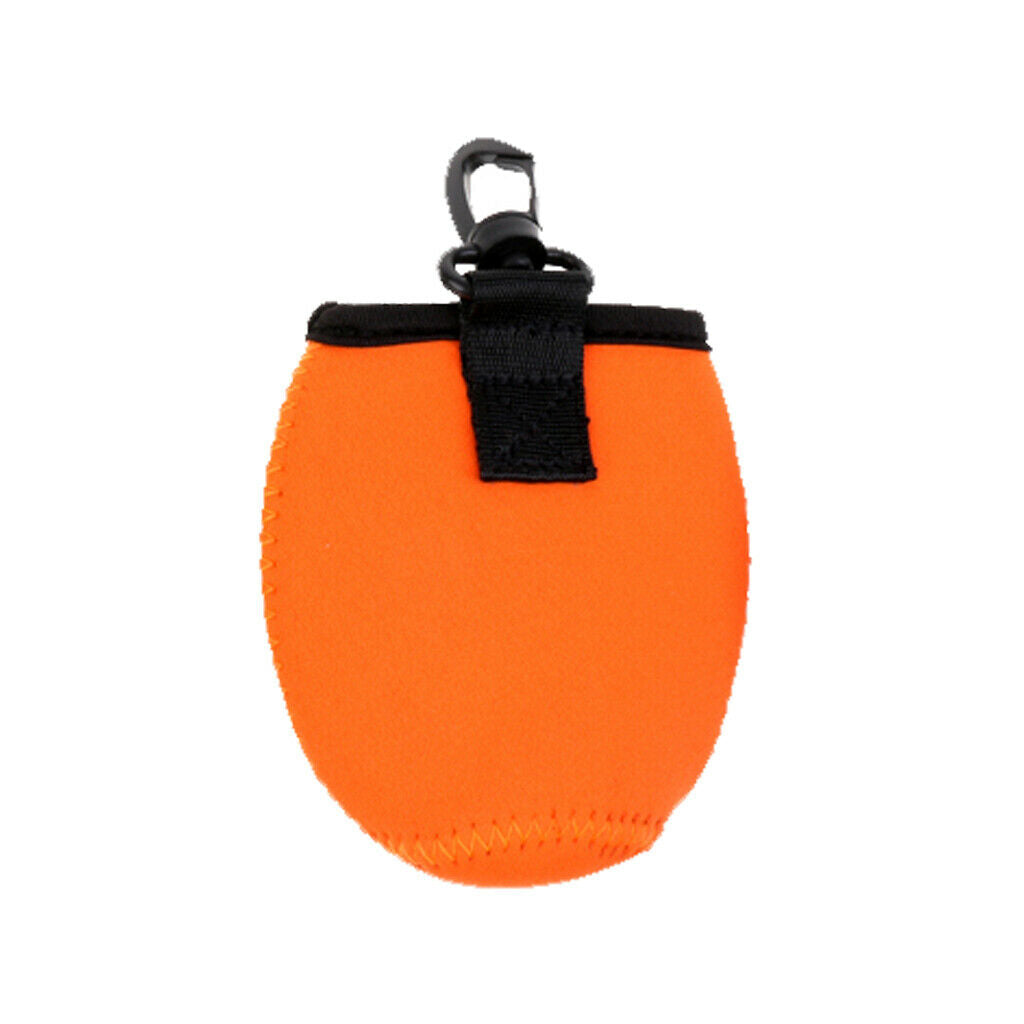 Outdoor Towel Coin Wallet Key Keyring Phone Case Bag Pouch Holder Orange