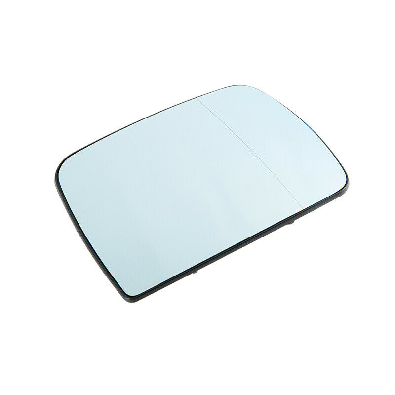 Right Passenger Side Mirror Glass Heated W/Backing Blue For BMW X5 E53 2000-2006