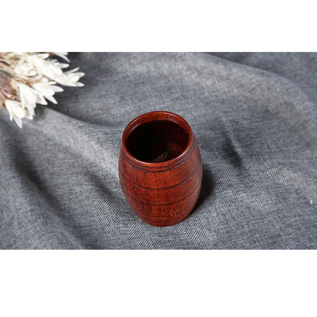 Wood Cup Mug Handcrafted for Outdoor Camping Picnic Hiking Party Decoration