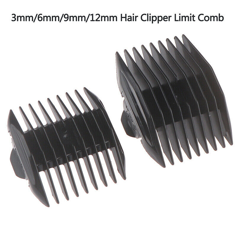 2Pcs Universal Cut Clipper Limit Comb Guide Attachment Size Barber Replace.l8