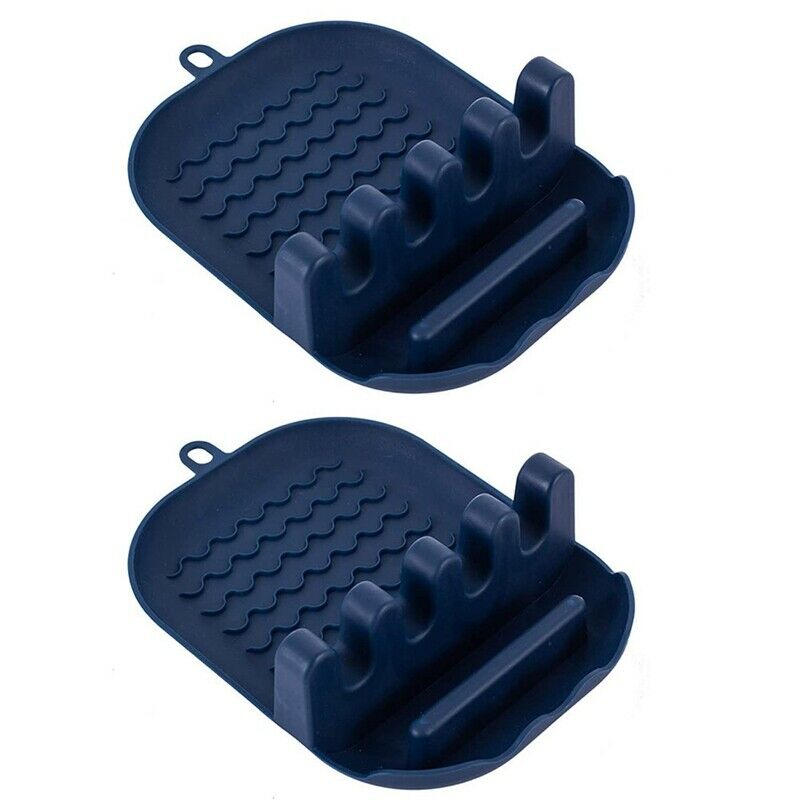 2 Pack Utensil Rest for Stove Top, Spoon Lid Rest for Kitchen Counter CookinG3F7