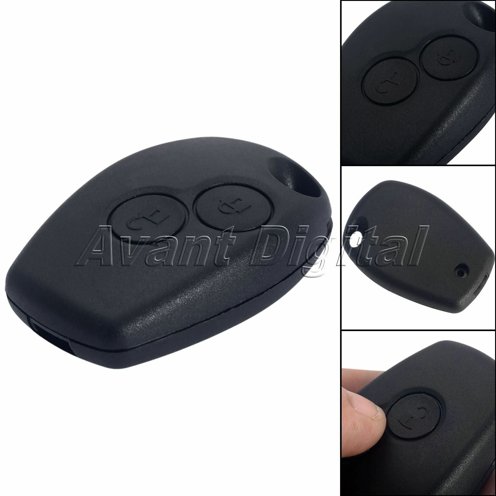 Replacement Remote Key Fob Lock Shell Case For Renault Modus Clio 3 Twingo