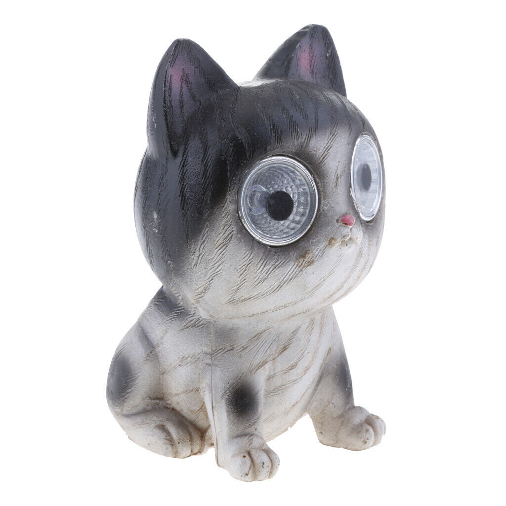 3Pcs Solar Power Animal LED Light Eyes Outdoor Garden Yard Patio Ornament