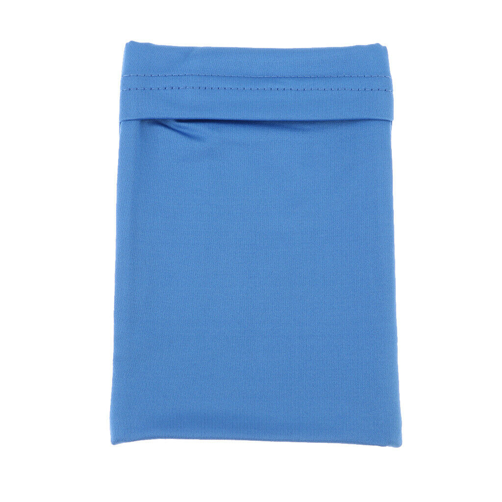 Multi-function Arm Bag Sports Fitness Wrist Pouch Phone Key Wallet Blue