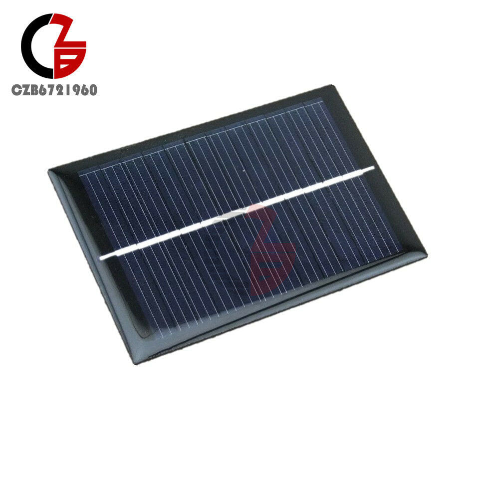 0.6W 6V 100mA  Polycrystalline Mini Epoxy Solar Panel Photovoltaic Cell Charger