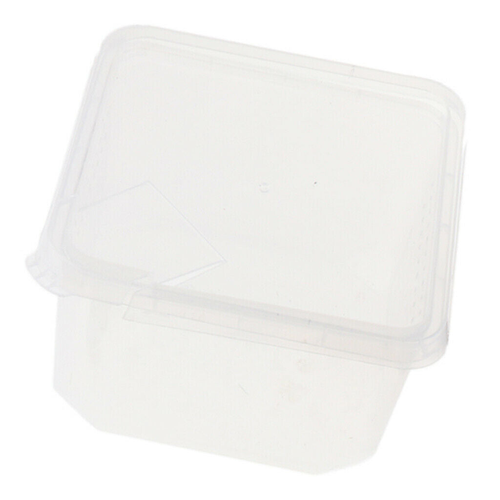 Transparent Plastic Pet Food Container With 2 Pieces Of Scorpion