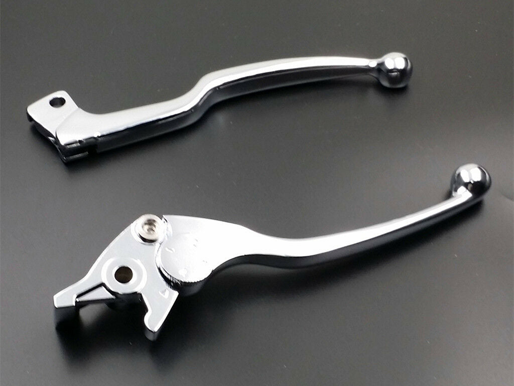 Chrome Brake Clutch Lever For Suzuki 92-06 600F 89-06 750F 01-07 SV650 SV650S