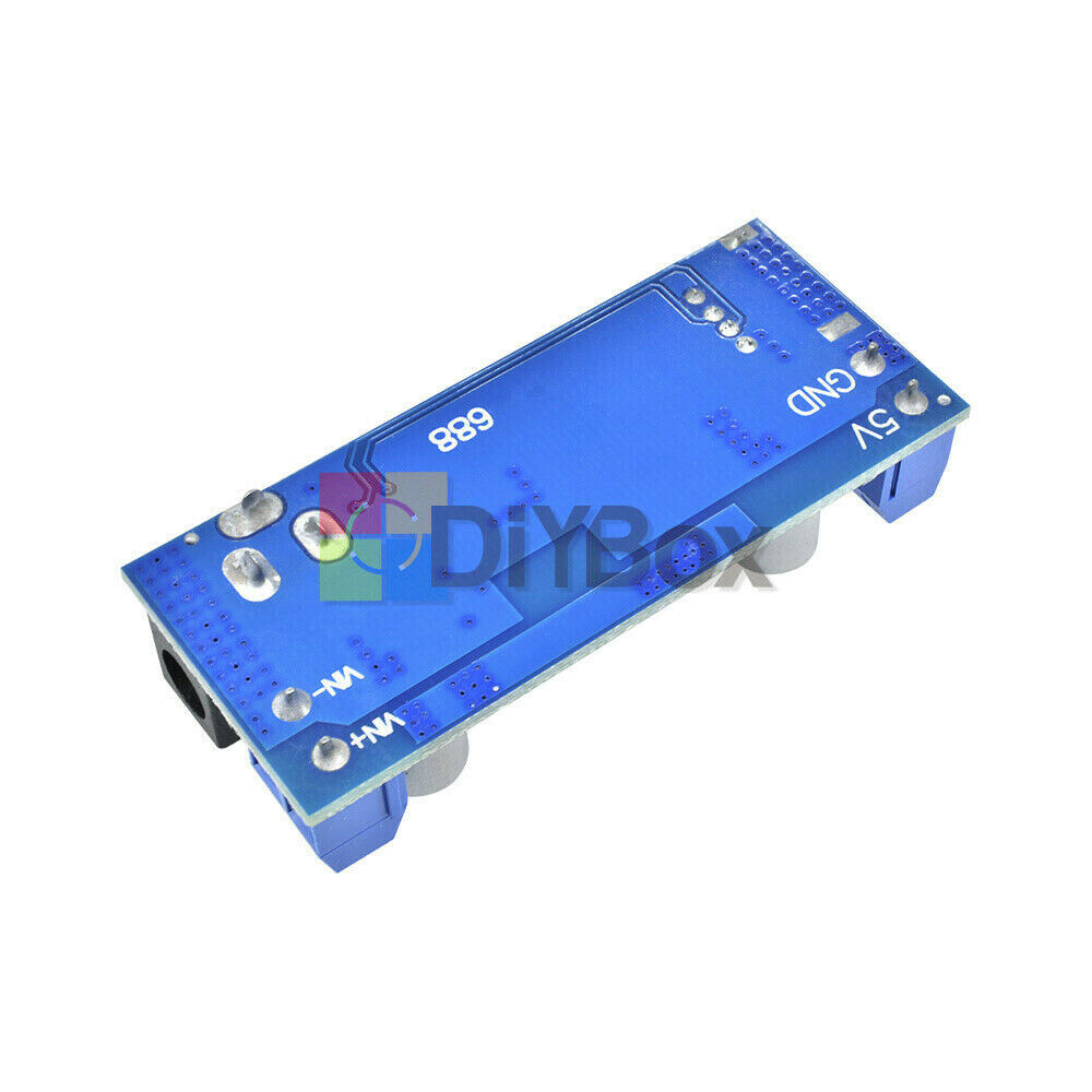 DC-DC 24V/12V To 5V 5A Power Module Step-Down Power Supply Converter USB Port