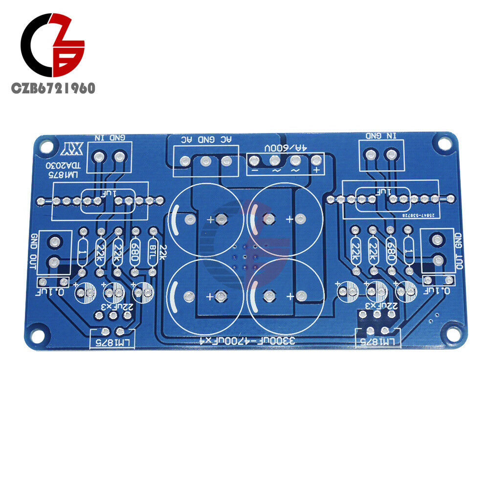 2Pcs LM1875T LM675 TDA2030 TDA2030A Audio Power Amplifier PCB Board DIY