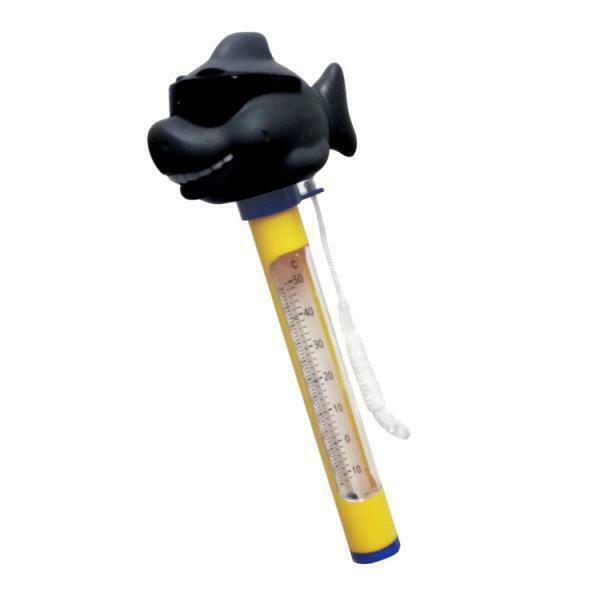 2pcs Pool Thermometer Ponds Water Temperature Gauge Shark & Crocodile Head