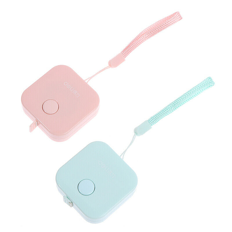 Lovely Tape Measure Macron Candy Color Leather Ruler Box Portable Fashion.l8