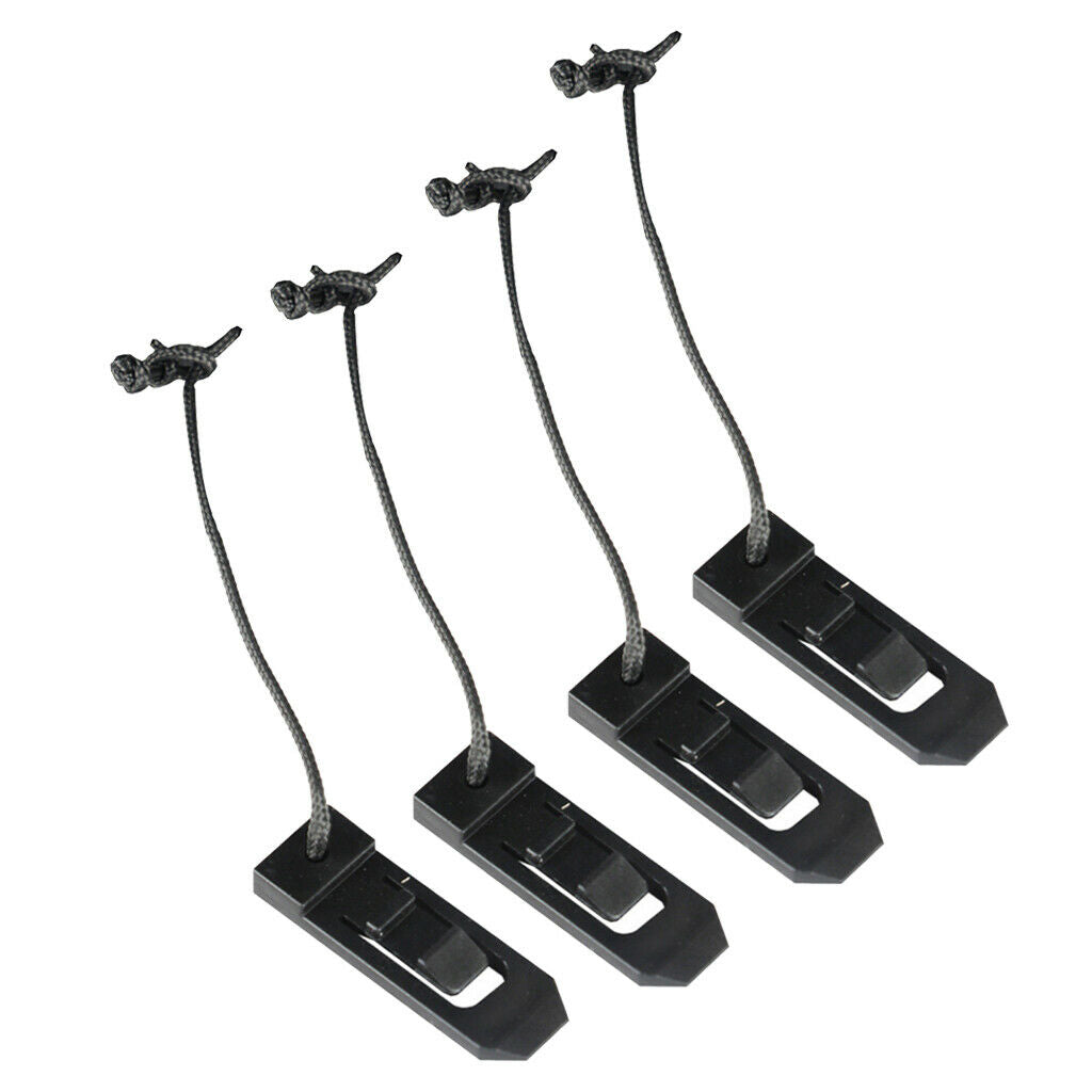 4x Plastic Surfboard Longboard Surfing     Clip Buckle Accessaries