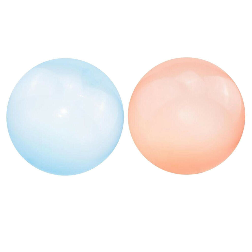 2-Pack Firm Bubble Ball Soft Balloon Amazing Stretch Garden Game Toys 70cm