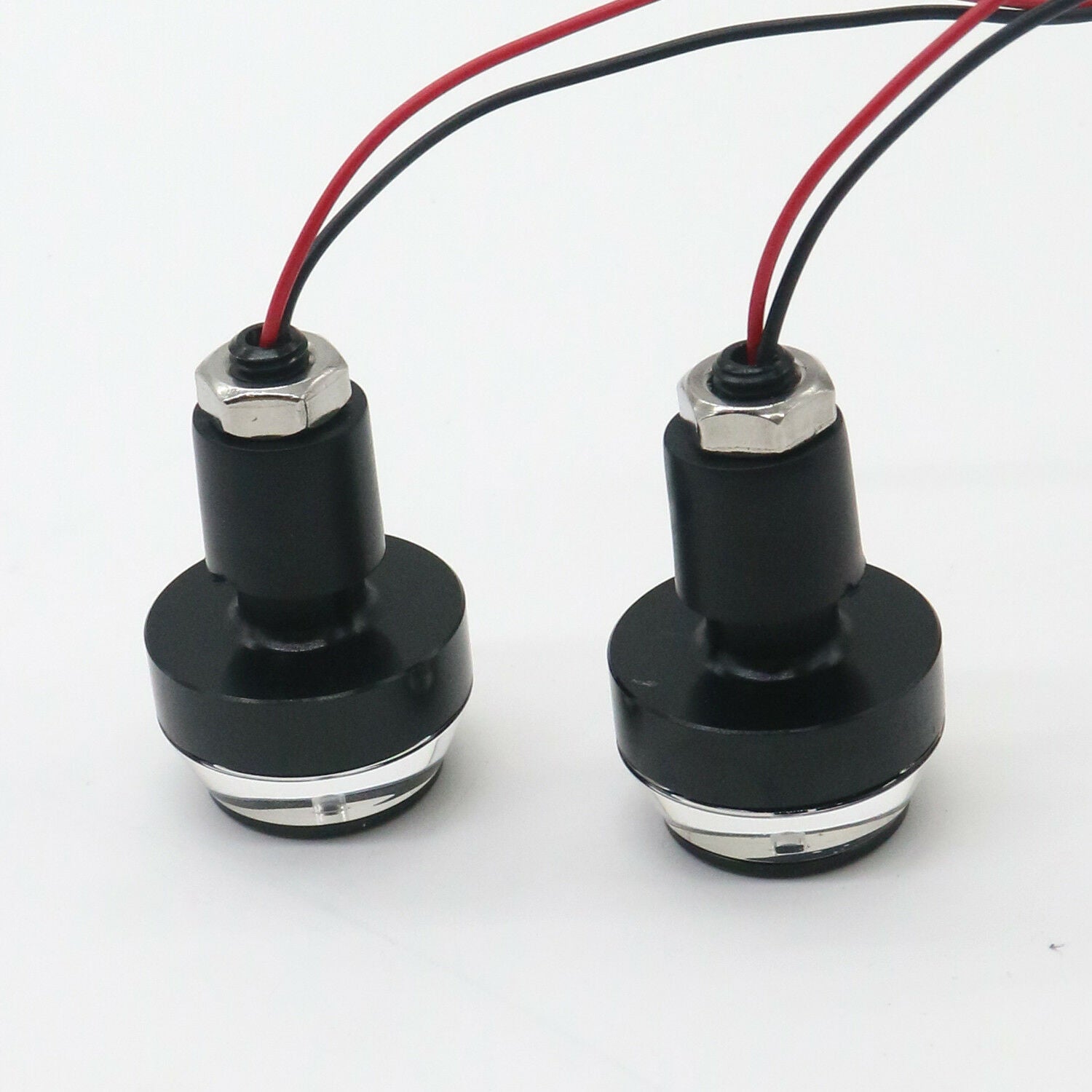 2 Motorcycle Turn Signal LED Light Indicator Blinker Handle Bar End Handlebar