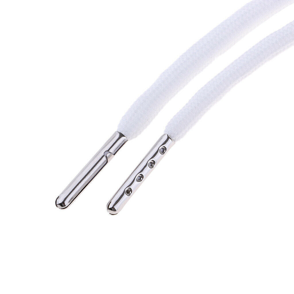 10pcs Replacement Drawstrings for Pants Sweatpants Shorts Hoodies White