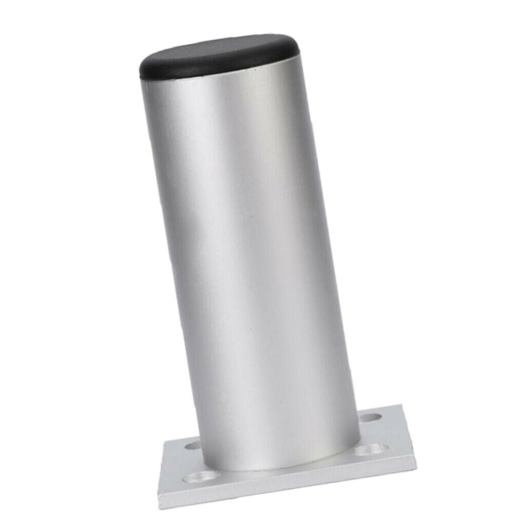 Aluminum Alloy Round Furniture Legs Height Adjustable Table Legs 10cm High