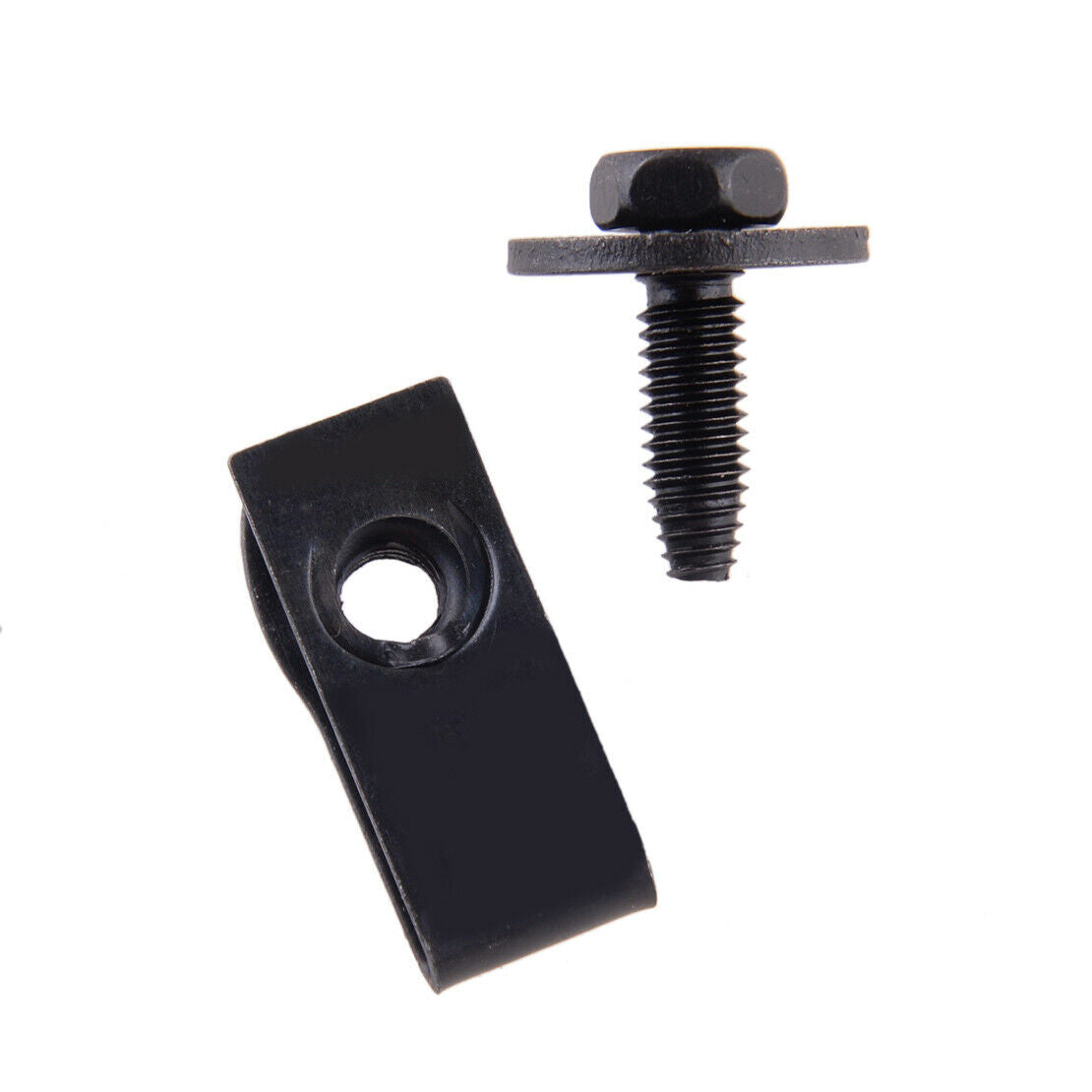20Pc Car Body Bolts U Nut Clips M6 Hex 10mm Fit for Ford Truck 147163194 Acc