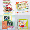 12 Sheets 6" Early Summer Paper Pad for Scrapbooking DIY Card Making Album Decor