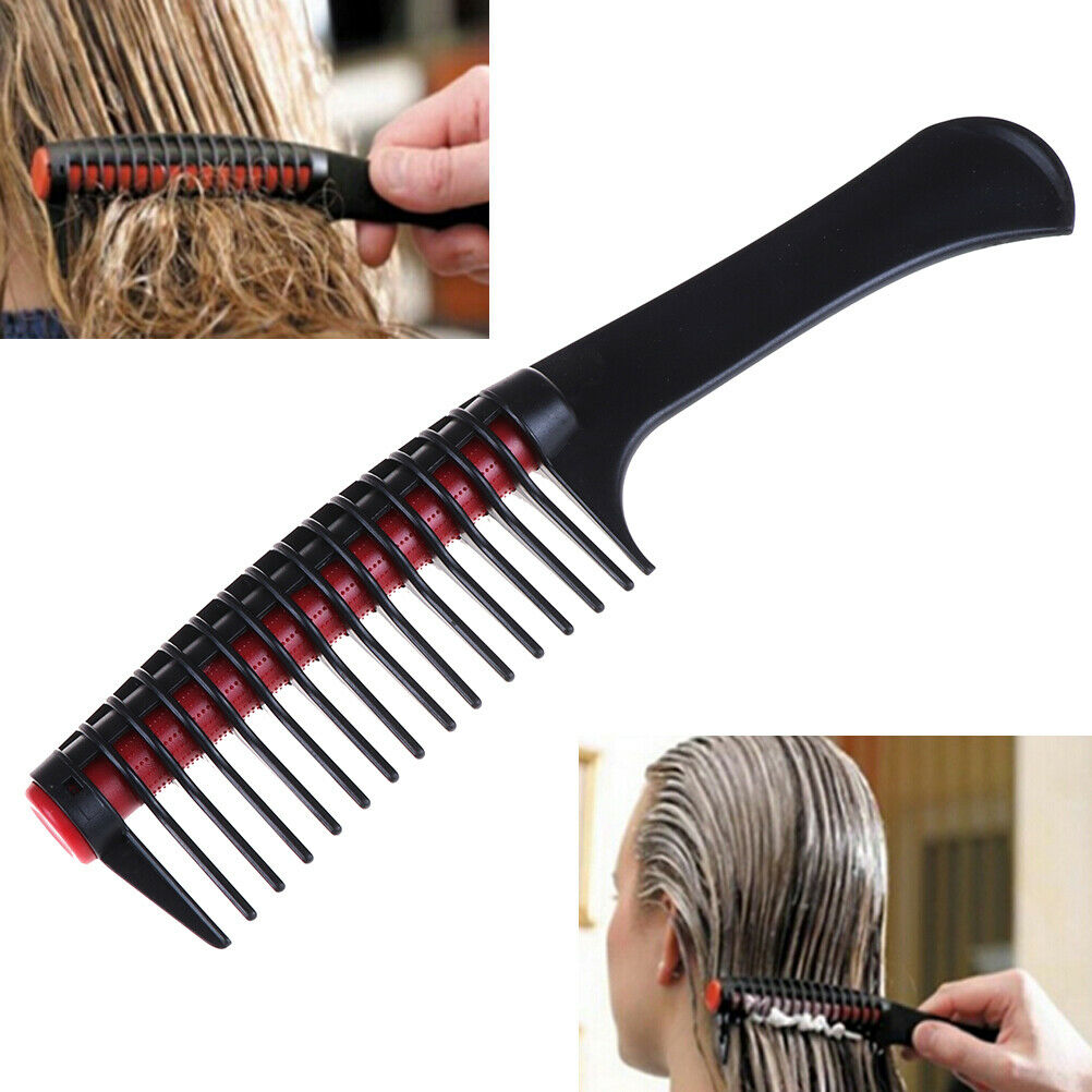 1Pcs Anti-Hair Loss Roller Comb Hair Curling Comb Hairdressing Comb Styli.l8