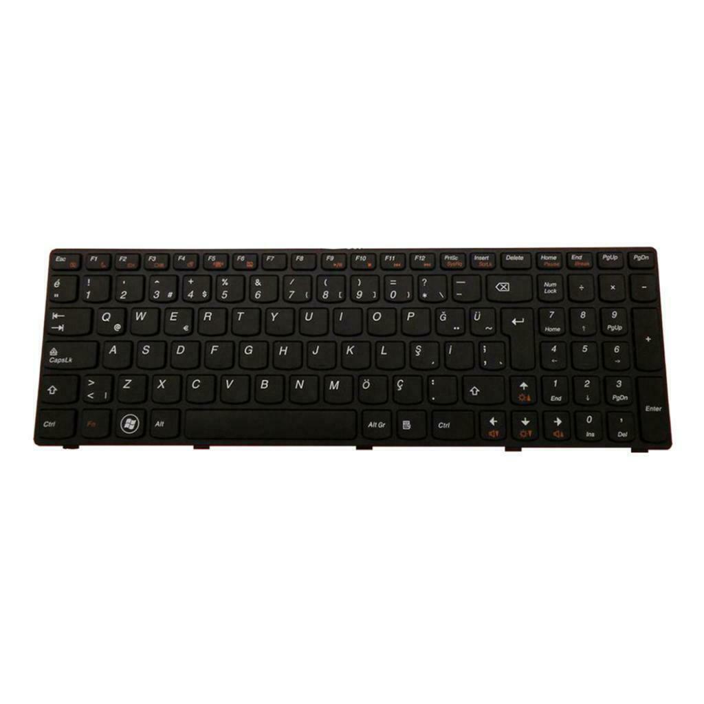 Replacement Keyboard Turkey for Lenovo B570 Z570 V570G b580 with Frame