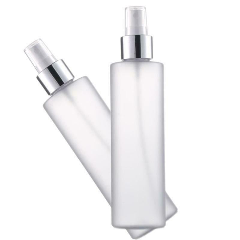 200ml Empty Refillable Plastic Spray Bottle Scrub Frosted Fine