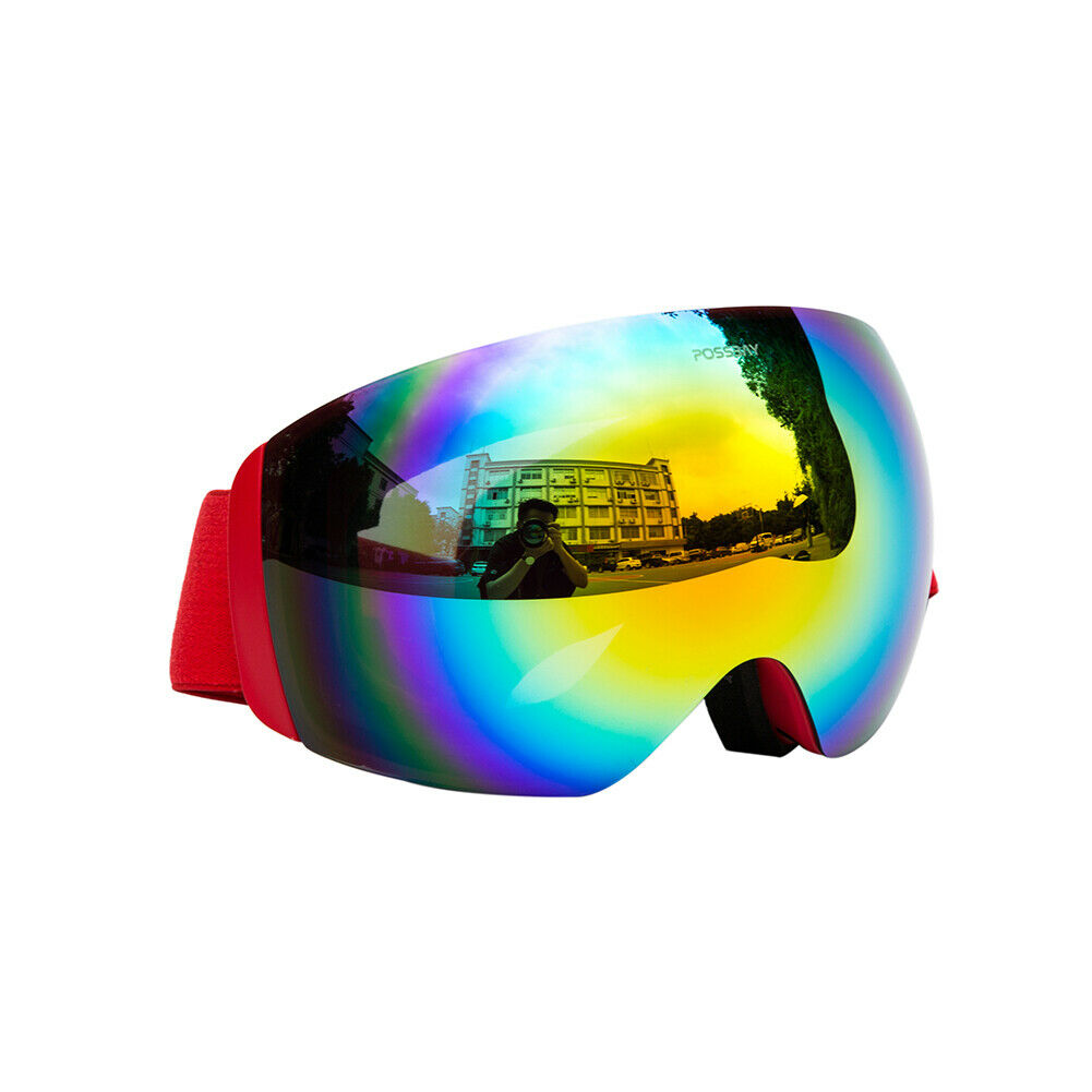 Snow Ski Goggles Anti Fog UV Snowboard Windproof Eyewear Outdoor Sports Scooter