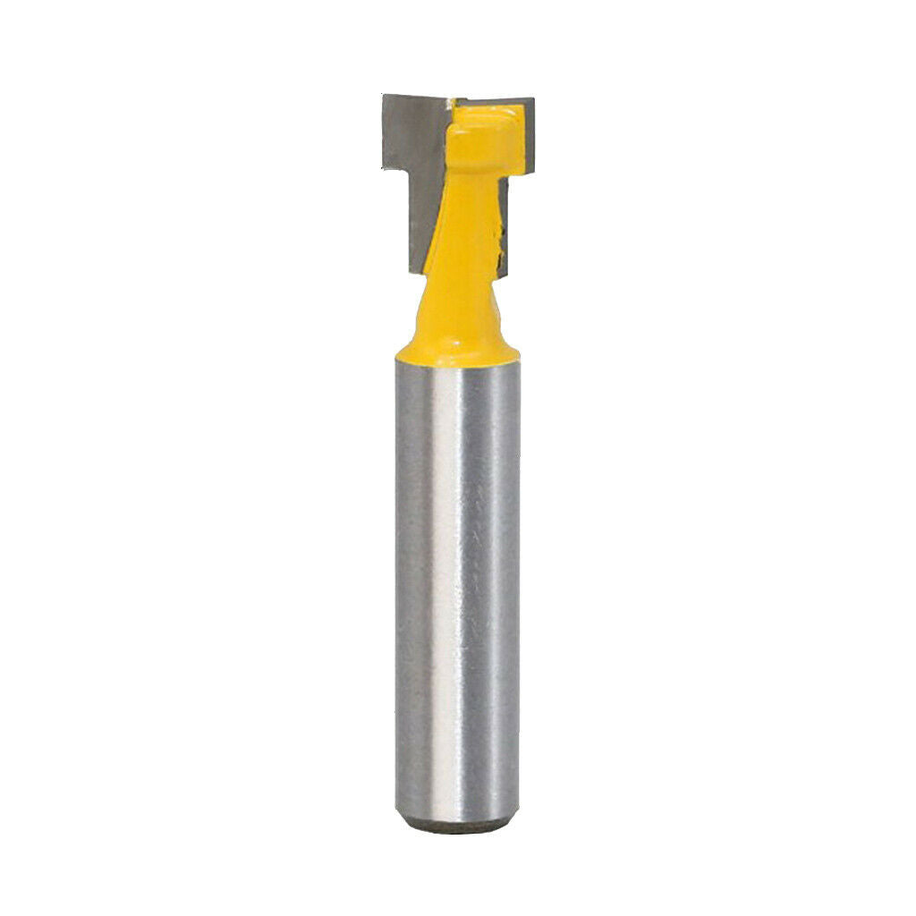 8mm Shank T-Slot Cutter Router Bit for 3/8-Inch Hex Bolt Heads