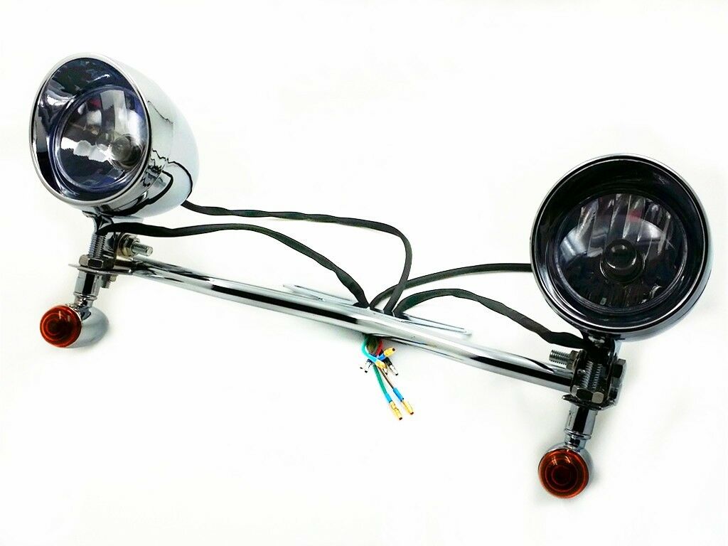Motorbike Bullet  Bullet Turn Signal Spot light Cruiser Touring Chopper Custom
