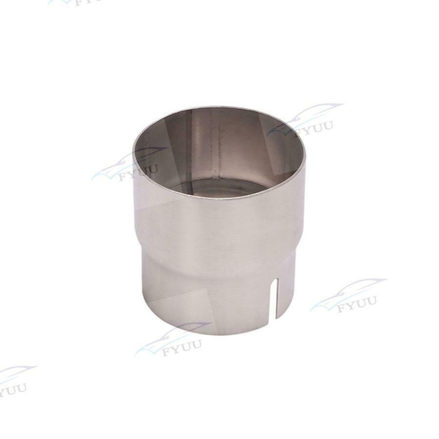 51mm to 58MM Motorcycle Exhaust Silencer Adapter Mild Reducer Connector Pipe