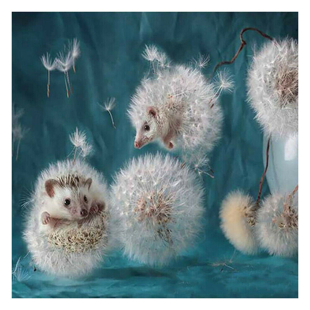 Hedgehog 5D Diamond Painting Full Drill Embroidery Cross Stitch Art Craft Kit HN
