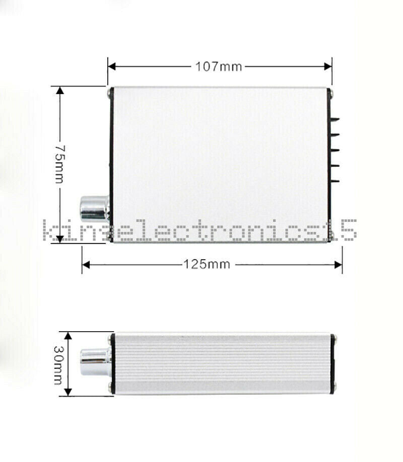 TPA3116D2 DC 12-24V Digital Power Amplifier 100W*2 Hi-Fi Audio Amplifier
