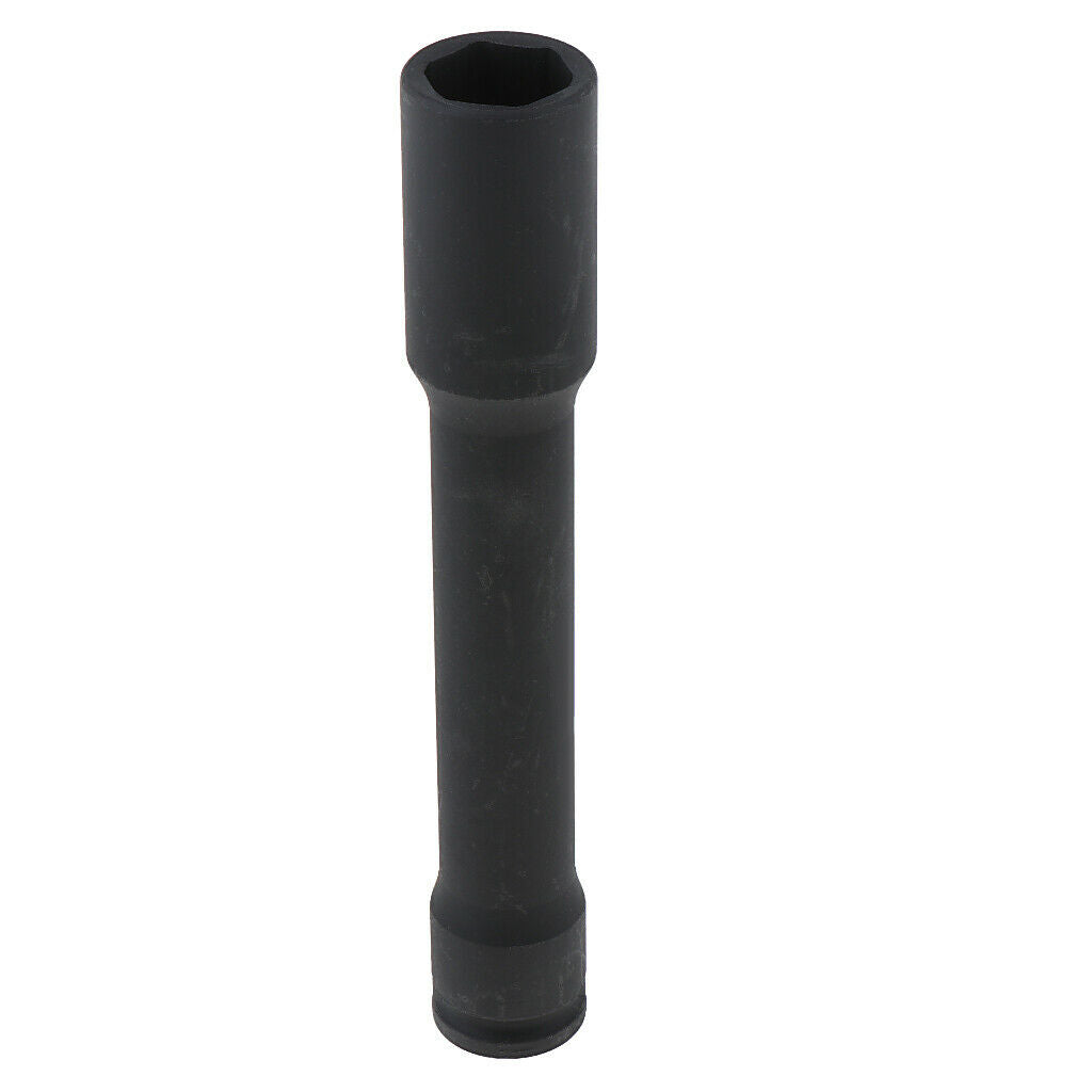 High-performance 24 mm socket with 1/2 inch drive, 6 point, black