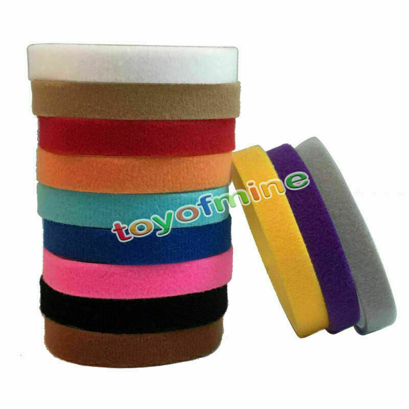 12 Color Resusable Whelping Puppy Kitten ID Collars Soft Bands