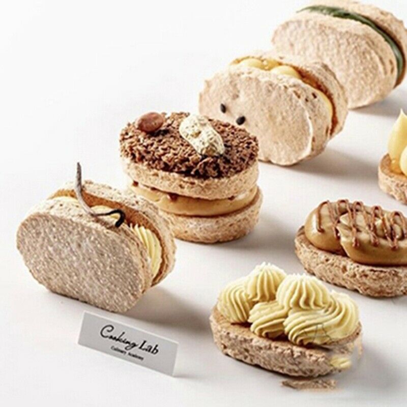 Dacquoise Cake Mold Acrylic Cookie Mould Makaron Dessert Bakery Japan DIY BaS6U8