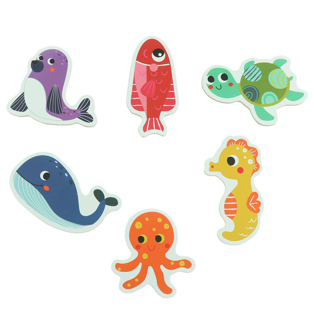 2Set Preschool Kids Puzzles Toddlers Paper Jigsaw Puzzles for Baby Ages