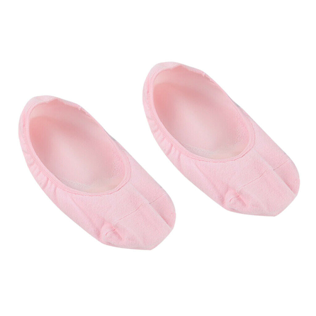 2 Pairs Breathable Soft Spa Gel Socks Moisturising Dry Foot Skin Care for