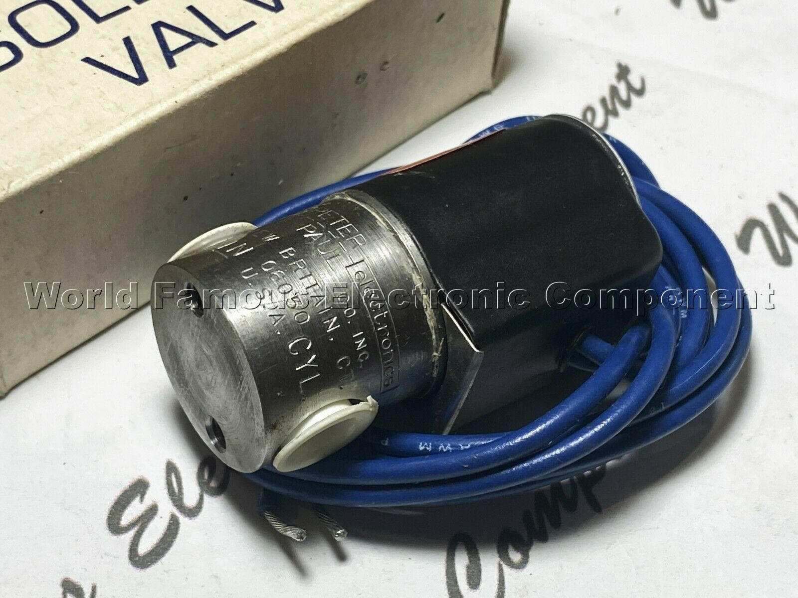 1pcs - PETER PAUL 53HJ8DGB-NF 120V 60HZ 7W PSI-150 SOLENOID VALVE NOS