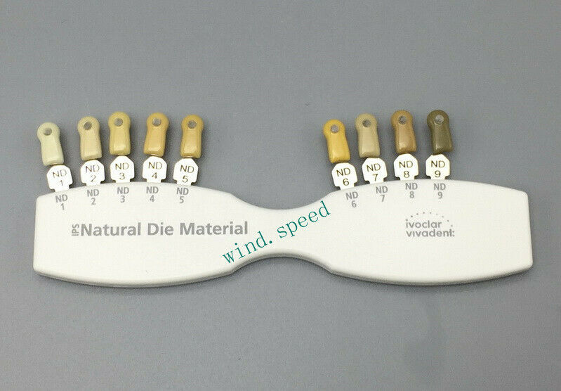 Dental Shade Guide Bleach Teeth Ivoclar Vivadent Natural Die A-D 20+9 Colors