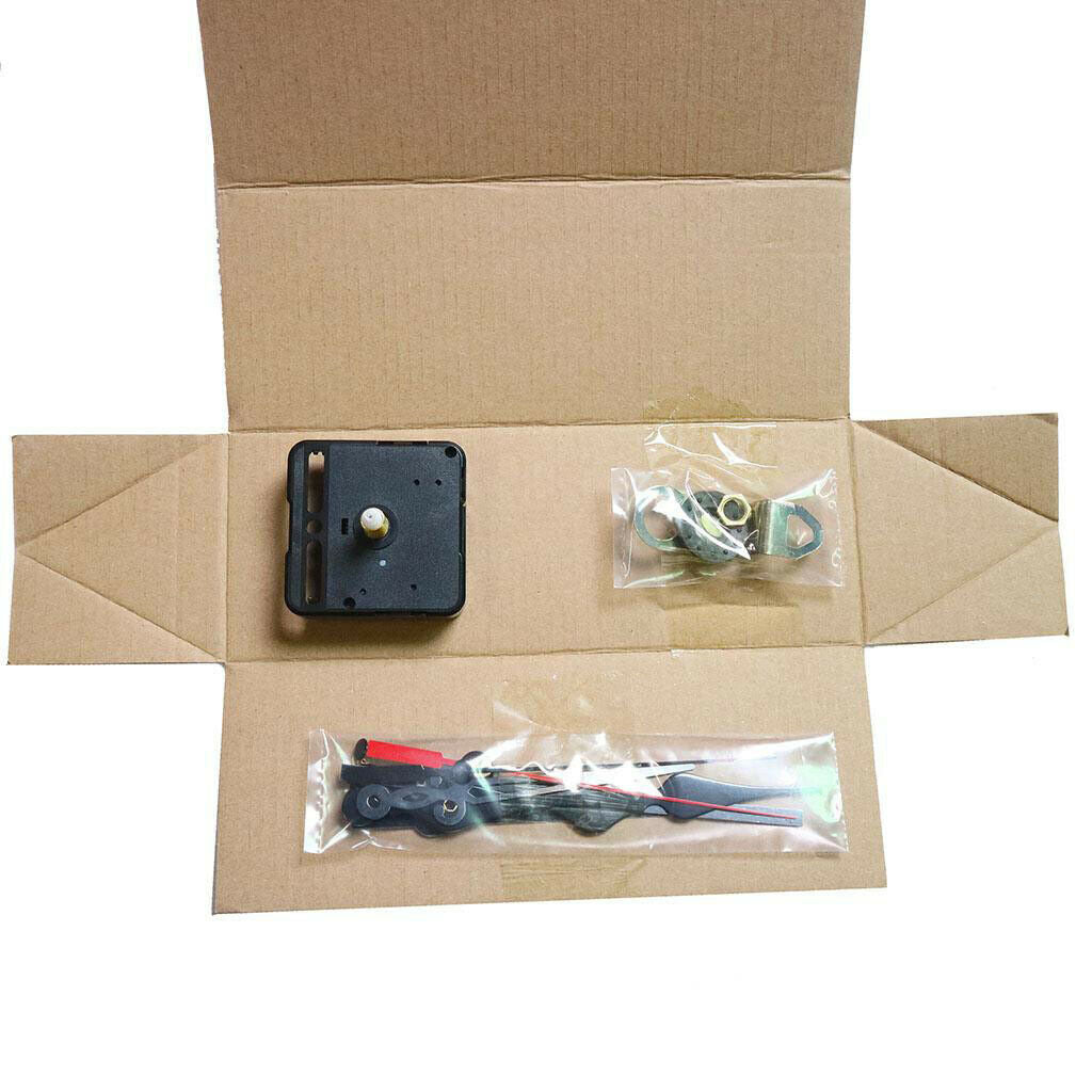 2 Set Clock Movement Mechanism Wall Clock Motor Hands Clocks Parts Accs