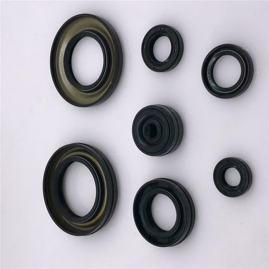 1pc Auto Truck Engine Oil Seal Kit Black For Yamaha Banshee YFZ350 1987-2006