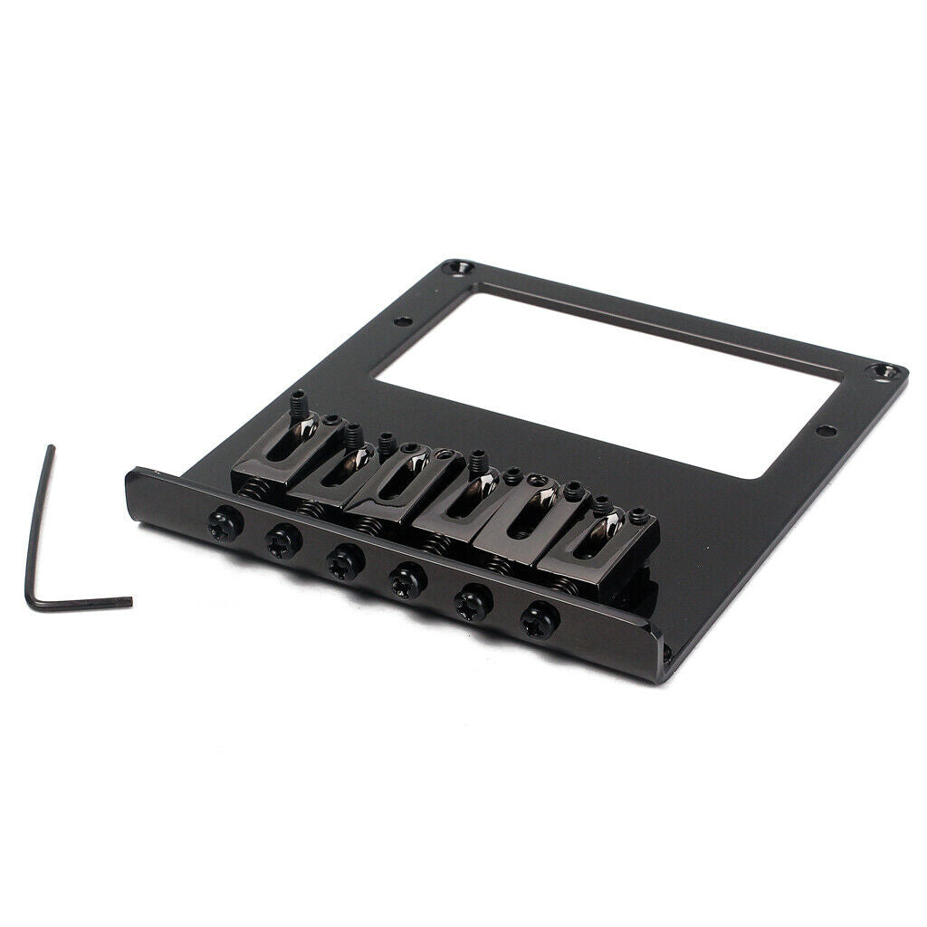 1 Set Electric Guitar Humbucker Pickup Bridge With Socket Plates