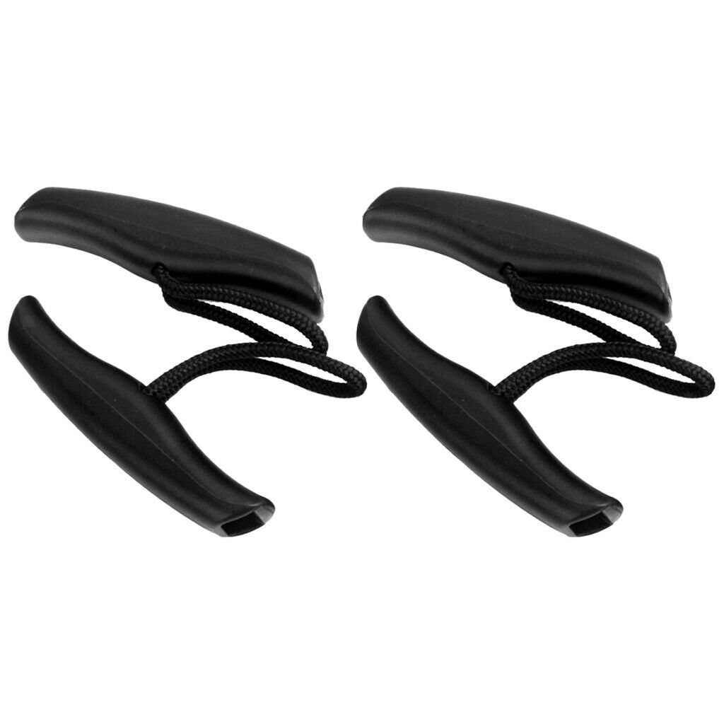 4x Anti-Slip Kayak Carry Pull Handle with Cord Carrier Toggle Adjustable