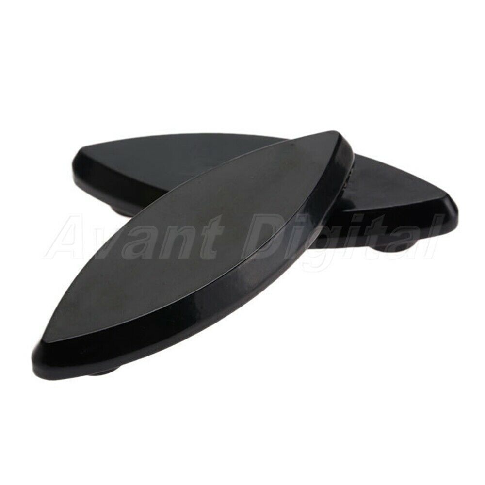 1 Pair Mirrors Block Off Base Plates For Kawasaki ZX12 ZX-12R 2000 2005 2001 02