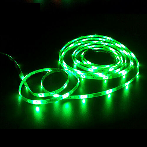 Wireless Control Under Car LED Strip UnderbodyUnderglow Glow Light Green 16FT