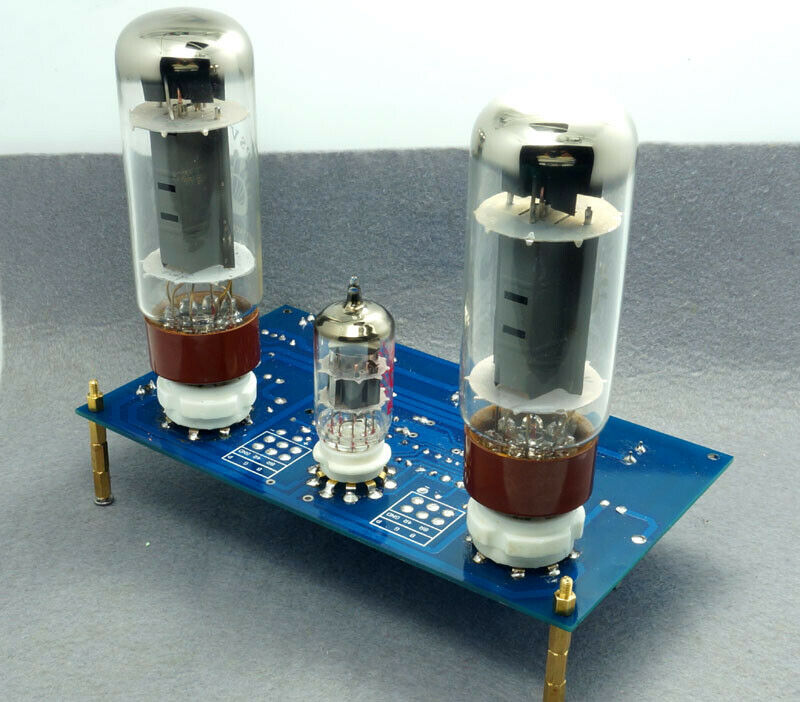 EL34 Vacuum Tube Amplifier Single-ended Class A HiFi Stereo Amp DIY Kit 10W x 2