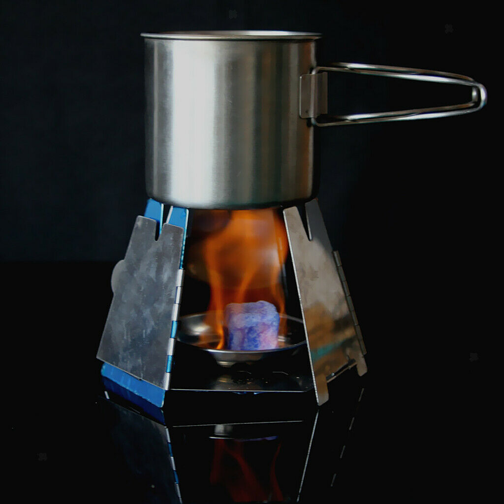 Camp Stove Kit Wood Burning Stove Portable Camping Stove Backpacking Cooking