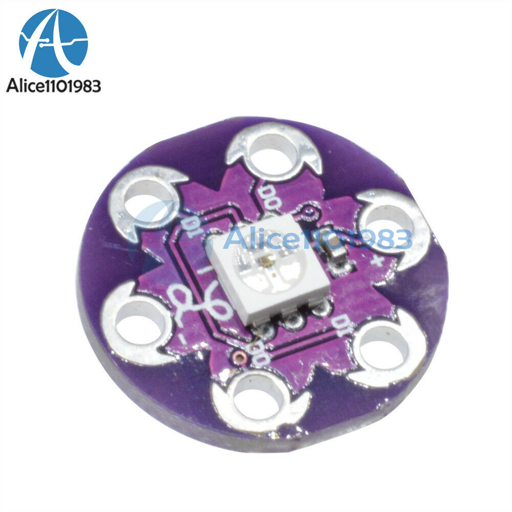5PCS New LilyPad Pixel Board WS2812 5050 Lamp Panel LED Module for Arduino
