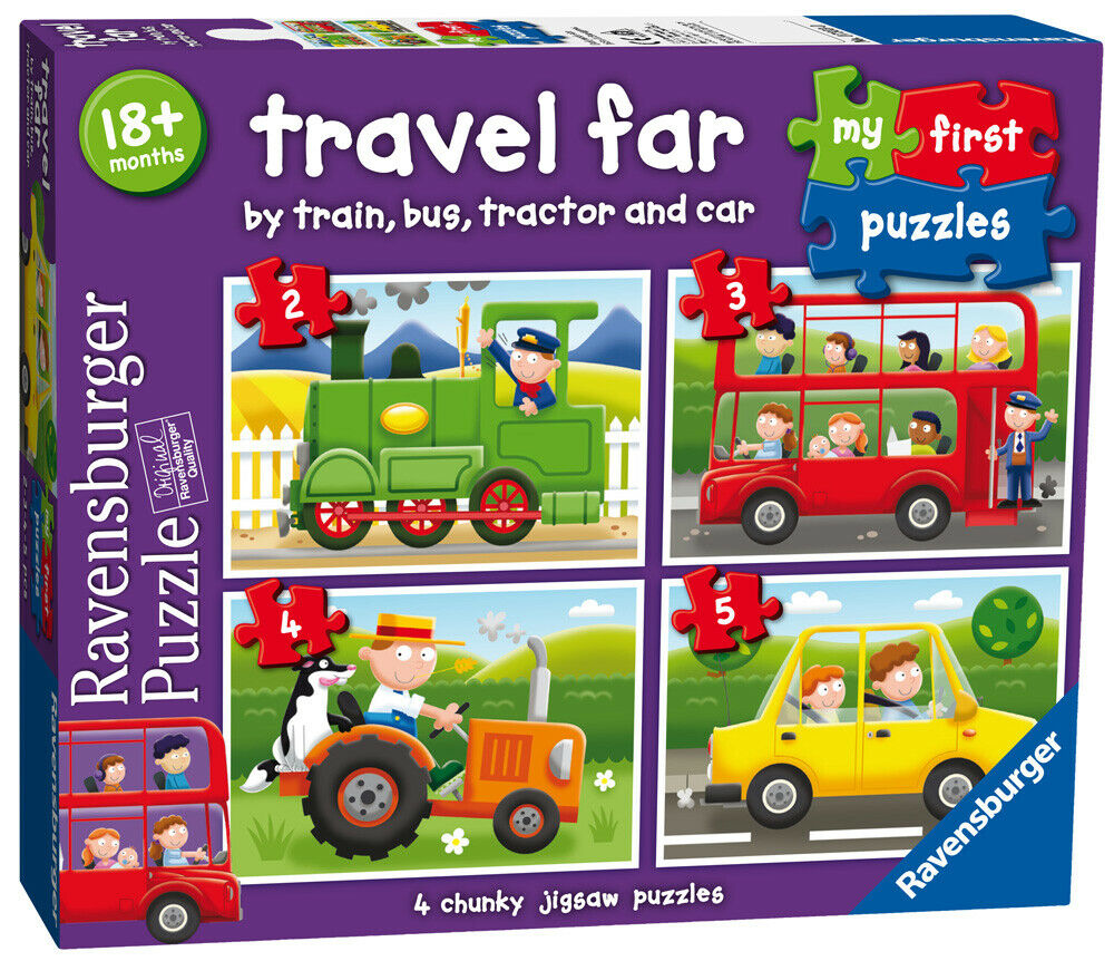 07303 Ravensburger My First Puzzle Travel Far  [Children's Jigsaw Puzzle]