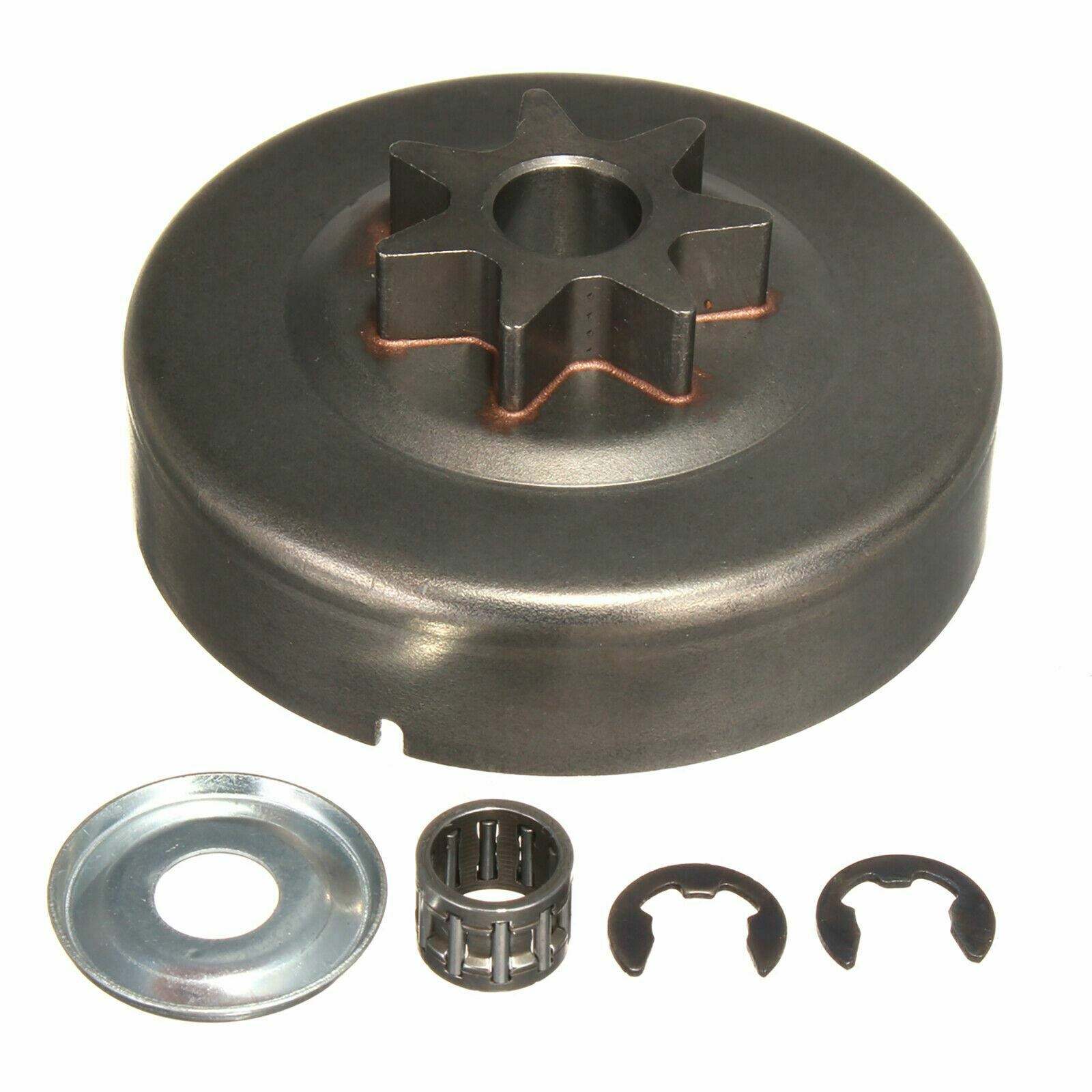 3/8 7T Clutch Drum Sprocket Kit For Stihl 029 039 MS290 MS310 MS390 11256402004