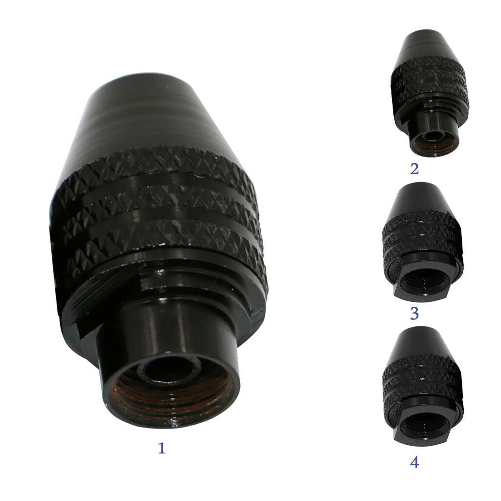 Universal M8x0.75mm Multi Long Drill Chuck Keyless for Grinder Rotary Tool